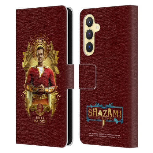 Shazam!: Fury Of The Gods Graphics Billy Leather Book Wallet Case Cover For Samsung Galaxy S23 FE 5G