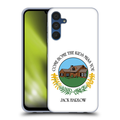 Jack Harlow Graphics Come Home Badge Soft Gel Case for Samsung Galaxy A15