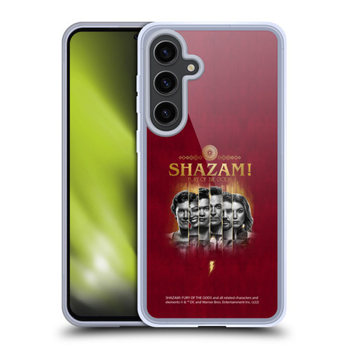Shazam!: Fury Of The Gods Graphics Poster Soft Gel Case for Samsung Galaxy S24+ 5G