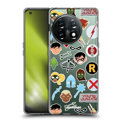 Young Justice Graphics Icons Soft Gel Case for OnePlus 11 5G