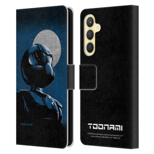 Toonami Graphics Character Art Leather Book Wallet Case Cover For Samsung Galaxy S23 FE 5G