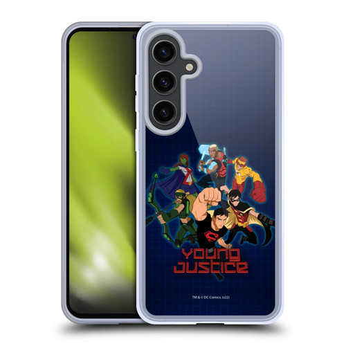 Young Justice Graphics Group Soft Gel Case for Samsung Galaxy S24+ 5G