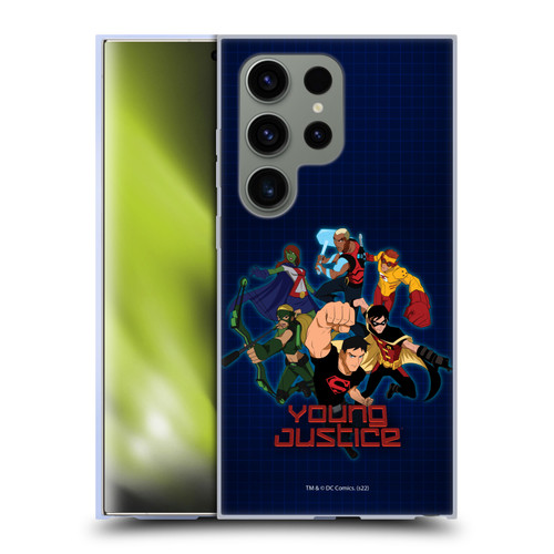 Young Justice Graphics Group Soft Gel Case for Samsung Galaxy S24 Ultra 5G