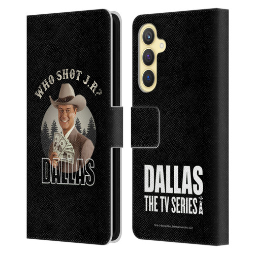 Dallas: Television Series Graphics Character Leather Book Wallet Case Cover For Samsung Galaxy S23 FE 5G