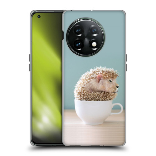 Pixelmated Animals Surreal Pets Lionhog Soft Gel Case for OnePlus 11 5G