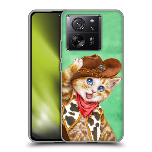 Kayomi Harai Animals And Fantasy Cowboy Kitten Soft Gel Case for Xiaomi 13T 5G / 13T Pro 5G