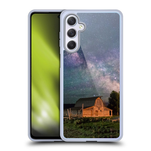 Royce Bair Nightscapes Grand Teton Barn Soft Gel Case for Samsung Galaxy M54 5G