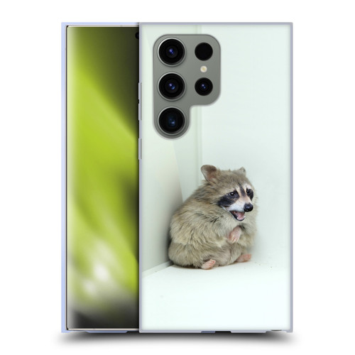 Pixelmated Animals Surreal Wildlife Hamster Raccoon Soft Gel Case for Samsung Galaxy S24 Ultra 5G