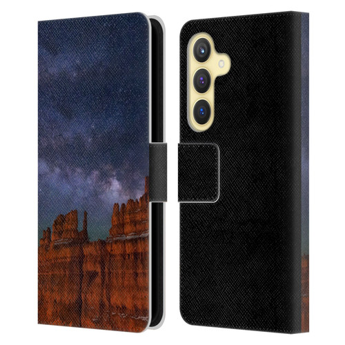 Royce Bair Photography The Fortress Leather Book Wallet Case Cover For Samsung Galaxy S24 5G