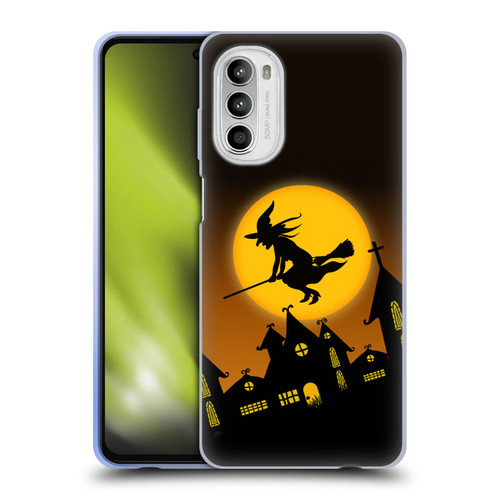 Simone Gatterwe Halloween Witch Soft Gel Case for Motorola Moto G52