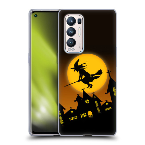 Simone Gatterwe Halloween Witch Soft Gel Case for OPPO Find X3 Neo / Reno5 Pro+ 5G