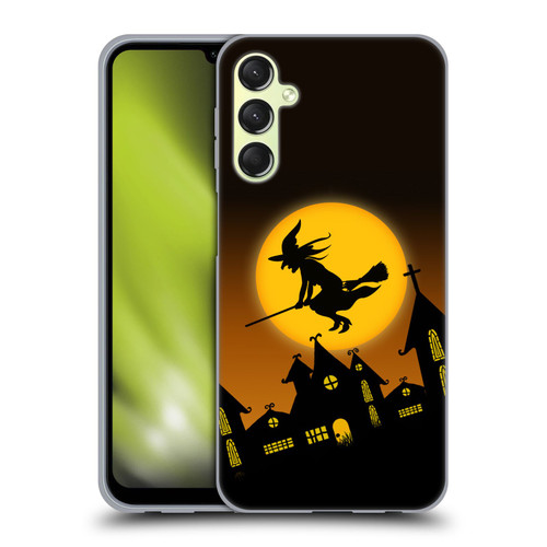 Simone Gatterwe Halloween Witch Soft Gel Case for Samsung Galaxy A24 4G / Galaxy M34 5G