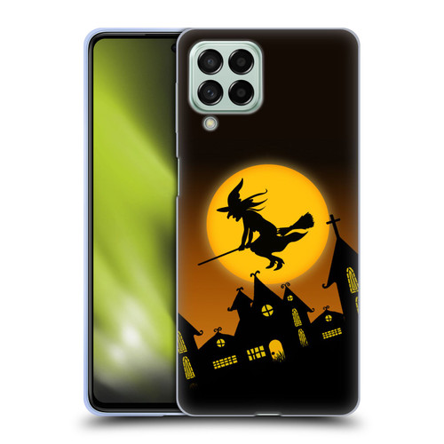 Simone Gatterwe Halloween Witch Soft Gel Case for Samsung Galaxy M53 (2022)