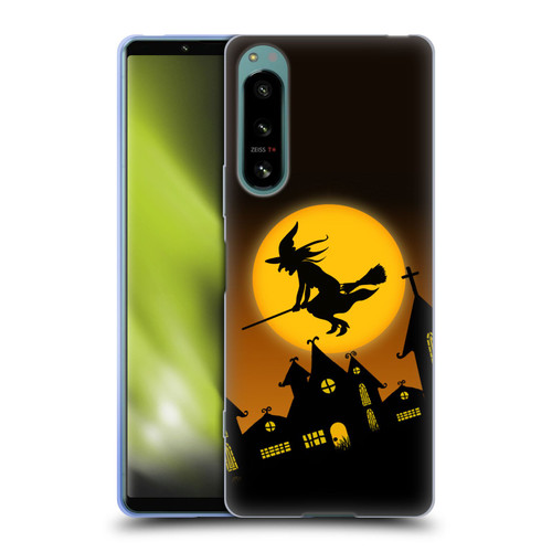 Simone Gatterwe Halloween Witch Soft Gel Case for Sony Xperia 5 IV