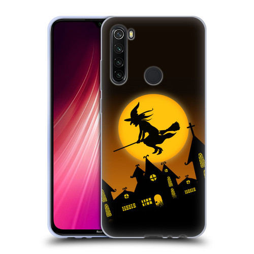 Simone Gatterwe Halloween Witch Soft Gel Case for Xiaomi Redmi Note 8T