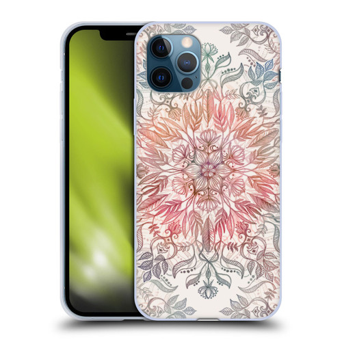 Micklyn Le Feuvre Mandala Autumn Spice Soft Gel Case for Apple iPhone 12 / iPhone 12 Pro