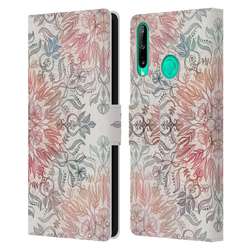 Micklyn Le Feuvre Mandala Autumn Spice Leather Book Wallet Case Cover For Huawei P40 lite E