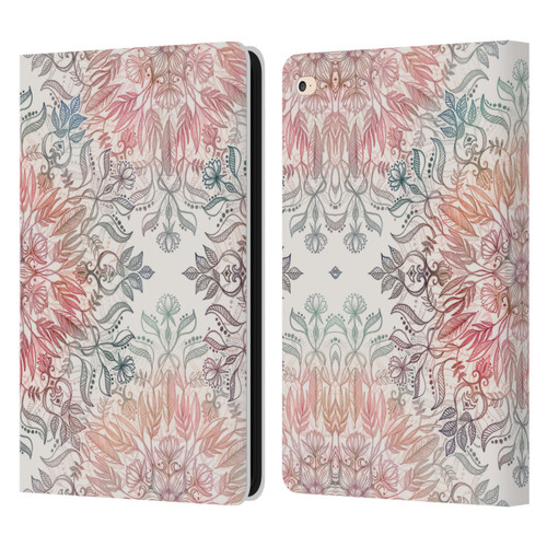 Micklyn Le Feuvre Mandala Autumn Spice Leather Book Wallet Case Cover For Apple iPad Air 2 (2014)