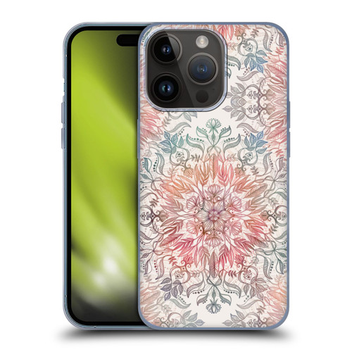 Micklyn Le Feuvre Mandala Autumn Spice Soft Gel Case for Apple iPhone 15 Pro