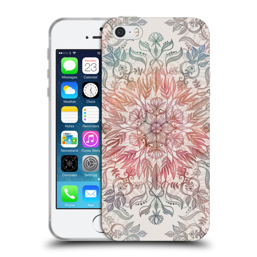 Micklyn Le Feuvre Mandala Autumn Spice Soft Gel Case for Apple iPhone 5 / 5s / iPhone SE 2016