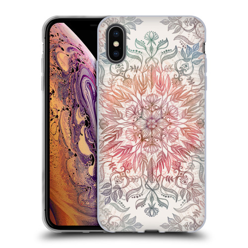 Micklyn Le Feuvre Mandala Autumn Spice Soft Gel Case for Apple iPhone XS Max