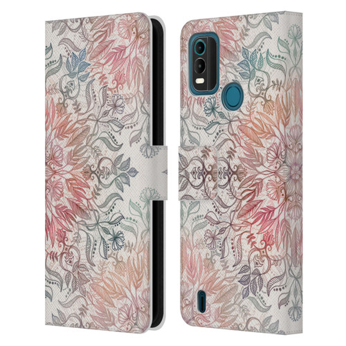 Micklyn Le Feuvre Mandala Autumn Spice Leather Book Wallet Case Cover For Nokia G11 Plus