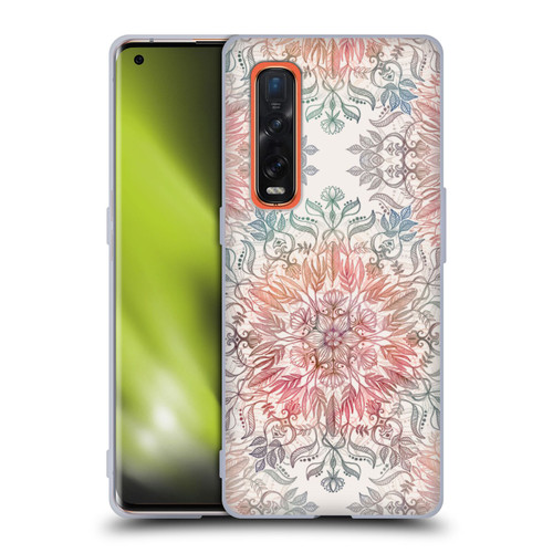 Micklyn Le Feuvre Mandala Autumn Spice Soft Gel Case for OPPO Find X2 Pro 5G