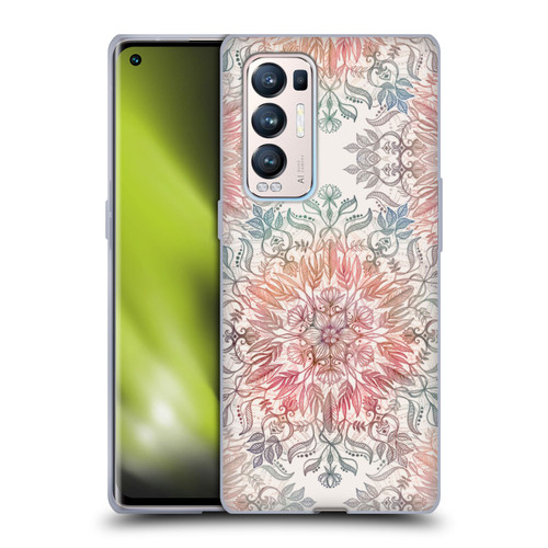 Micklyn Le Feuvre Mandala Autumn Spice Soft Gel Case for OPPO Find X3 Neo / Reno5 Pro+ 5G