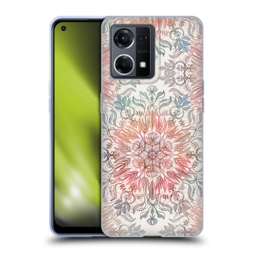 Micklyn Le Feuvre Mandala Autumn Spice Soft Gel Case for OPPO Reno8 4G