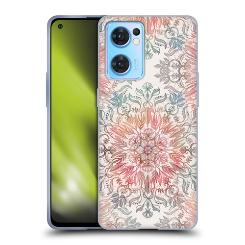 Micklyn Le Feuvre Mandala Autumn Spice Soft Gel Case for OPPO Reno7 5G / Find X5 Lite
