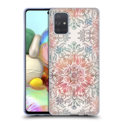 Micklyn Le Feuvre Mandala Autumn Spice Soft Gel Case for Samsung Galaxy A71 (2019)