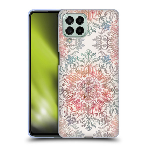 Micklyn Le Feuvre Mandala Autumn Spice Soft Gel Case for Samsung Galaxy M53 (2022)