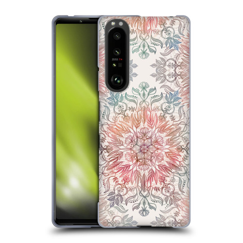 Micklyn Le Feuvre Mandala Autumn Spice Soft Gel Case for Sony Xperia 1 III