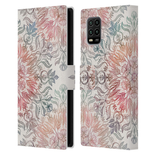 Micklyn Le Feuvre Mandala Autumn Spice Leather Book Wallet Case Cover For Xiaomi Mi 10 Lite 5G