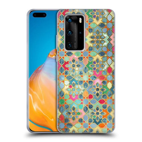 Micklyn Le Feuvre Moroccan Gilt and Glory Soft Gel Case for Huawei P40 Pro / P40 Pro Plus 5G