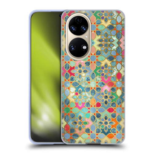 Micklyn Le Feuvre Moroccan Gilt and Glory Soft Gel Case for Huawei P50