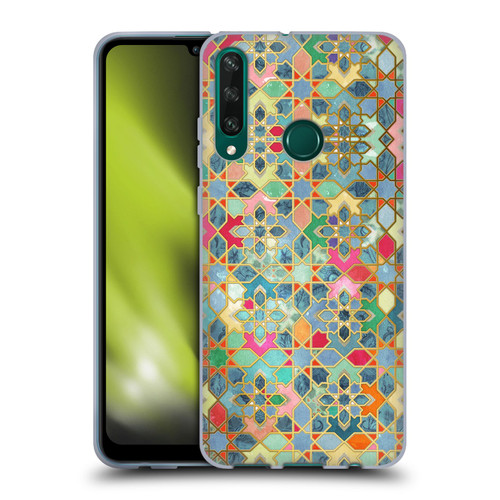 Micklyn Le Feuvre Moroccan Gilt and Glory Soft Gel Case for Huawei Y6p