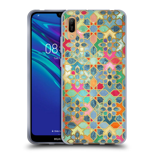 Micklyn Le Feuvre Moroccan Gilt and Glory Soft Gel Case for Huawei Y6 Pro (2019)