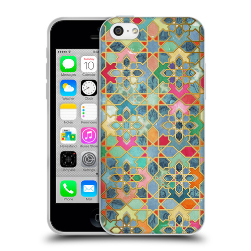 Micklyn Le Feuvre Moroccan Gilt and Glory Soft Gel Case for Apple iPhone 5c