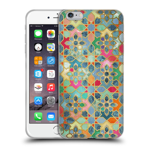 Micklyn Le Feuvre Moroccan Gilt and Glory Soft Gel Case for Apple iPhone 6 Plus / iPhone 6s Plus