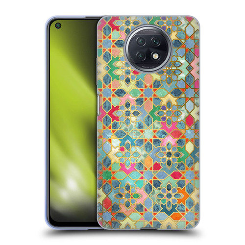 Micklyn Le Feuvre Moroccan Gilt and Glory Soft Gel Case for Xiaomi Redmi Note 9T 5G