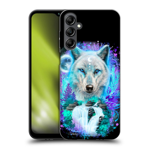 Sheena Pike Animals Winter Wolf Spirit & Waterfall Soft Gel Case for Samsung Galaxy M14 5G