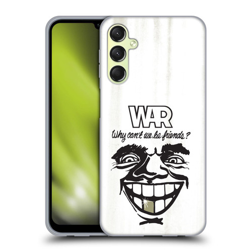 War Graphics Friends Art Soft Gel Case for Samsung Galaxy A24 4G / M34 5G