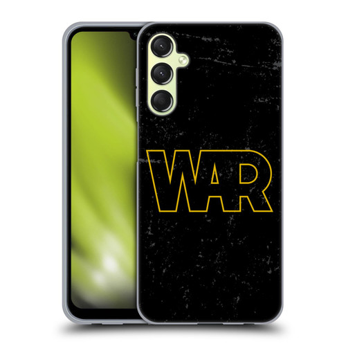 War Graphics Logo Soft Gel Case for Samsung Galaxy A24 4G / M34 5G