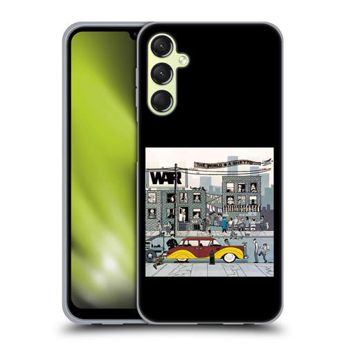 War Graphics The World Is A Ghetto Album Soft Gel Case for Samsung Galaxy A24 4G / M34 5G