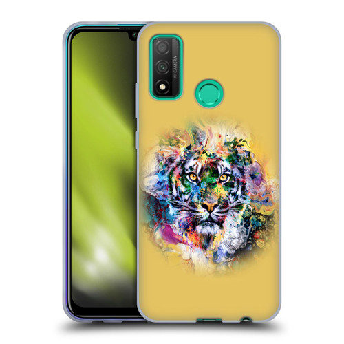 Riza Peker Animal Abstract Abstract Tiger Soft Gel Case for Huawei P Smart (2020)