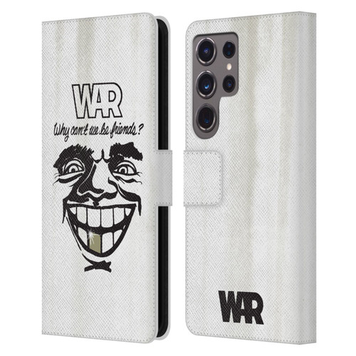War Graphics Friends Art Leather Book Wallet Case Cover For Samsung Galaxy S24 Ultra 5G