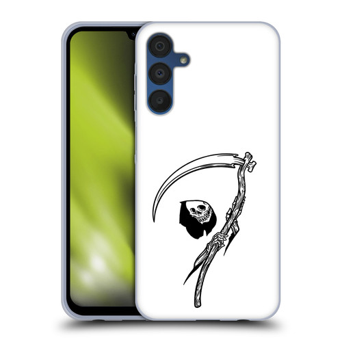 Matt Bailey Art Negative Reaper Soft Gel Case for Samsung Galaxy A15
