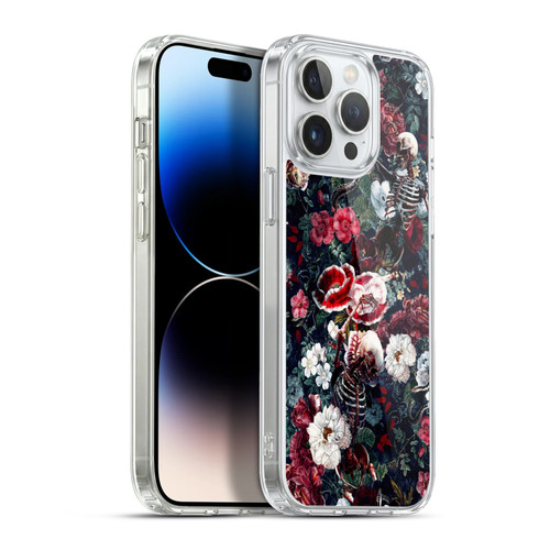 Riza Peker Skulls 9 Skeletal Bloom Soft Gel Case for Apple iPhone 13 Pro Max & MagSafe