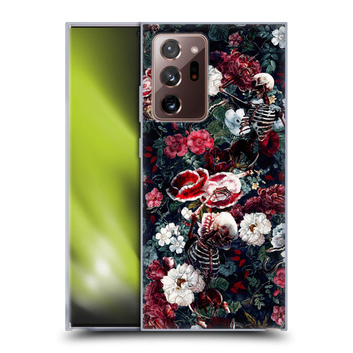 Riza Peker Skulls 9 Skeletal Bloom Soft Gel Case for Samsung Galaxy Note20 Ultra / 5G